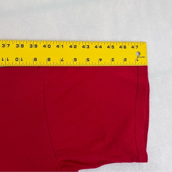 LENG’S & BEACH RED T-SHIRT “ECHO EN MEXICO CHAPALA JALISCO’’ EMBROIDERED LOGO - Picture 8 of 10